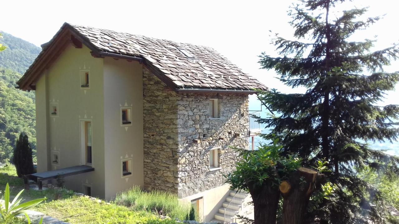 B&B Sasso Bianco Prata Camportaccio 外观 照片